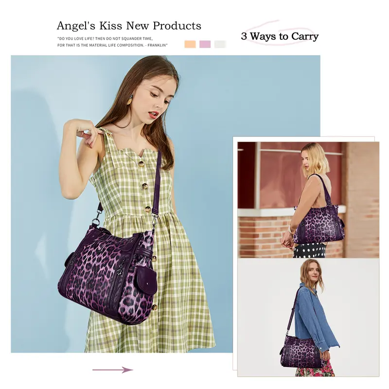 Spacious PU Casual Shoulder Bag