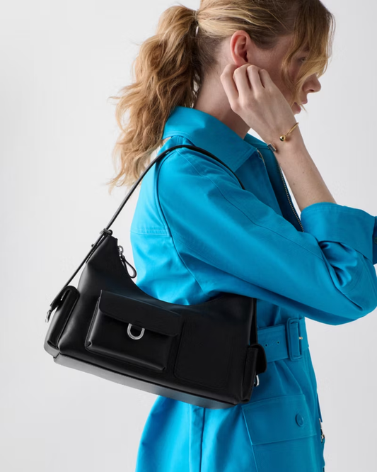 Cargo Shoulder Bag - Black