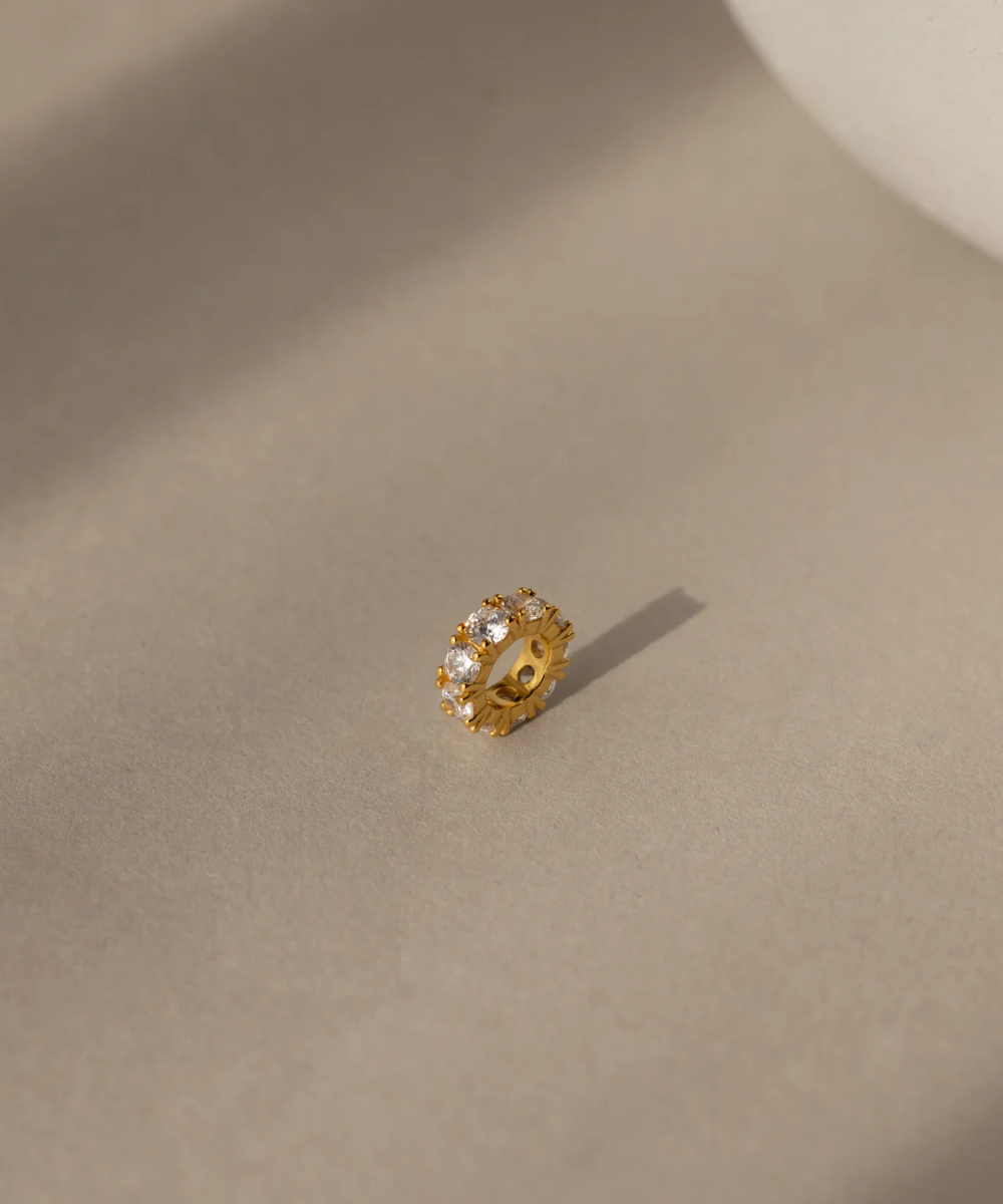 Infinity Garnet Charm