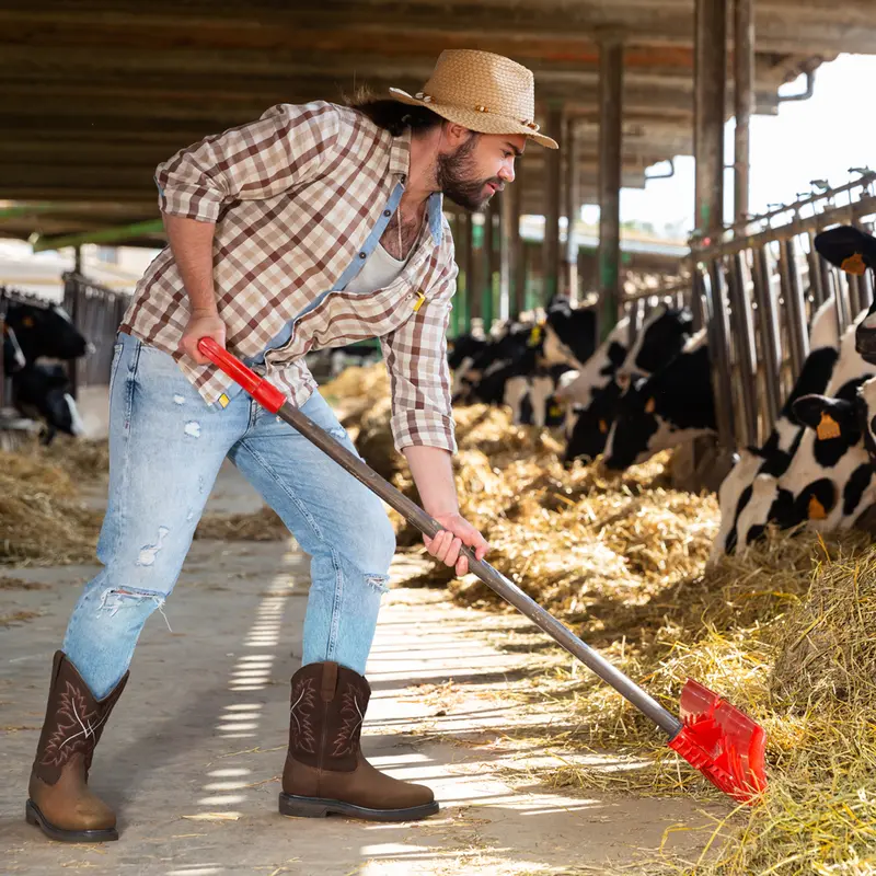 Men's Steel Toe Waterproof Work Boots - Square Toe