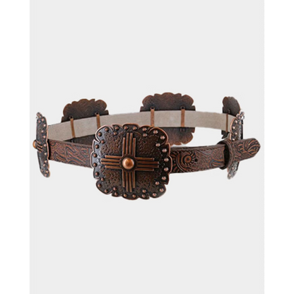 Angel Ranch Women's Concho Leather Belt