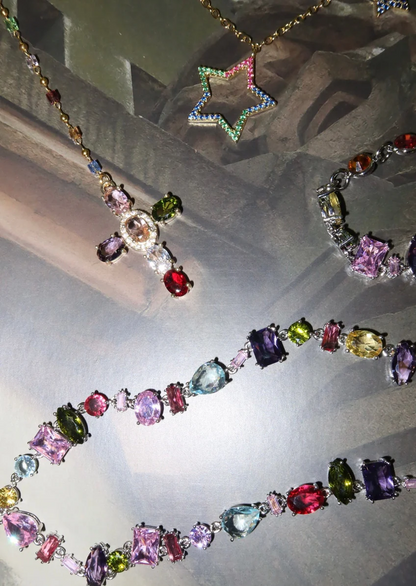 Colorful Crystal Necklace