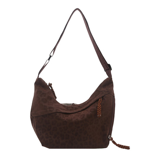 Women's Leopard Print Crossbody Bag