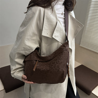 Women's Leopard Print Crossbody Bag