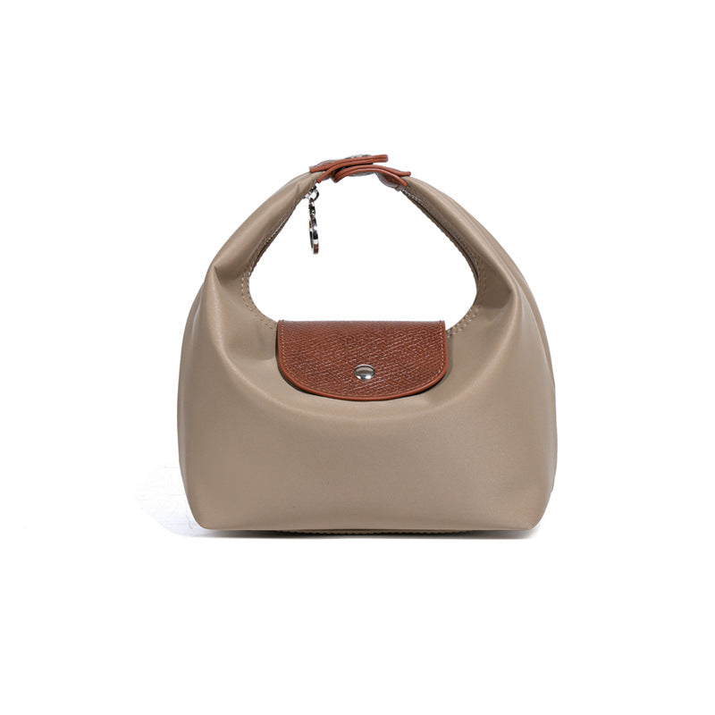 Fashion Crescent Bag Lightweight Durable Nylon Handbag