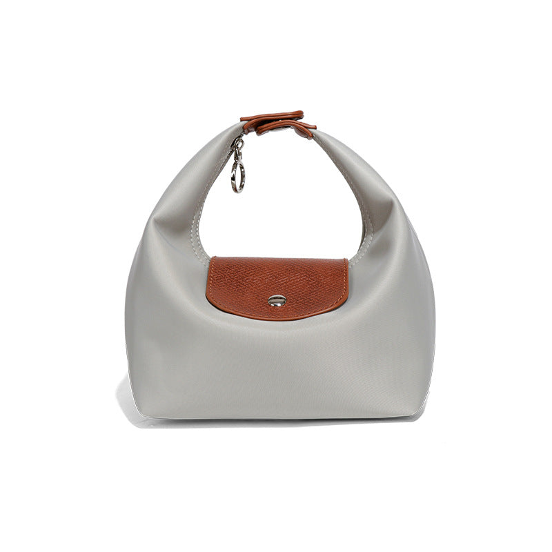 Fashion Crescent Bag Lightweight Durable Nylon Handbag