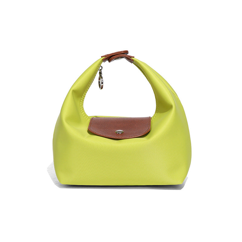 Fashion Crescent Bag Lightweight Durable Nylon Handbag