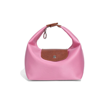 Fashion Crescent Bag Lightweight Durable Nylon Handbag