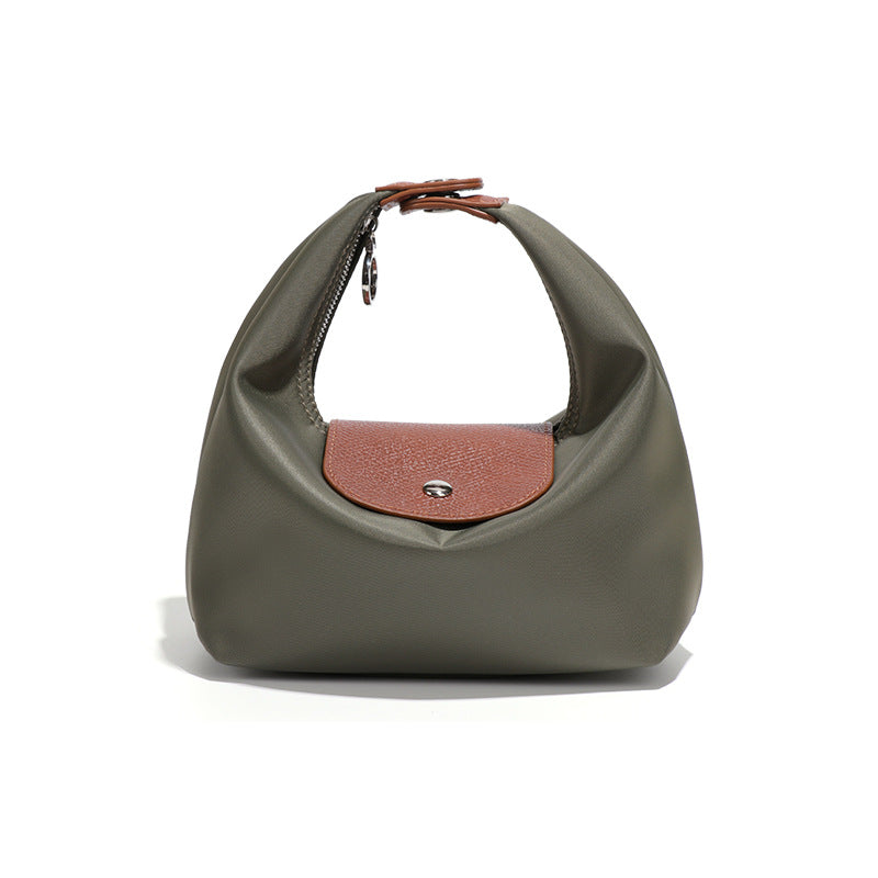 Fashion Crescent Bag Lightweight Durable Nylon Handbag