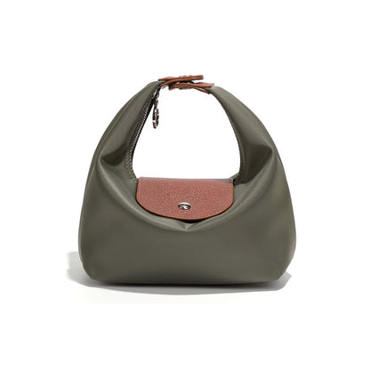 Fashion Crescent Bag Lightweight Durable Nylon Handbag
