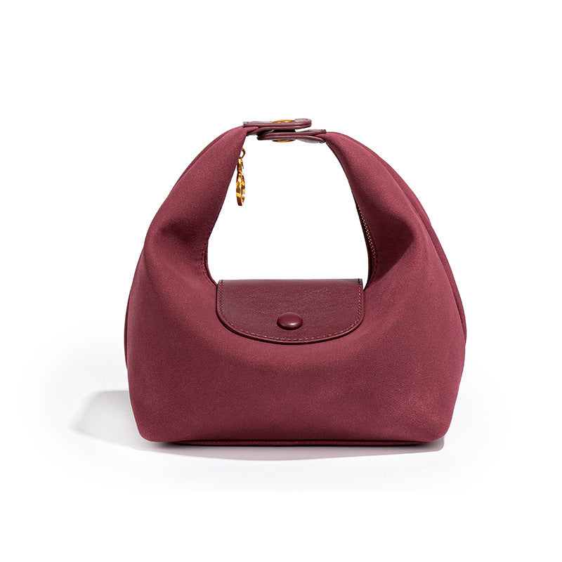 Fashion Crescent Bag Lightweight Durable Nylon Handbag