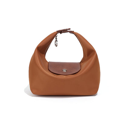Fashion Crescent Bag Lightweight Durable Nylon Handbag