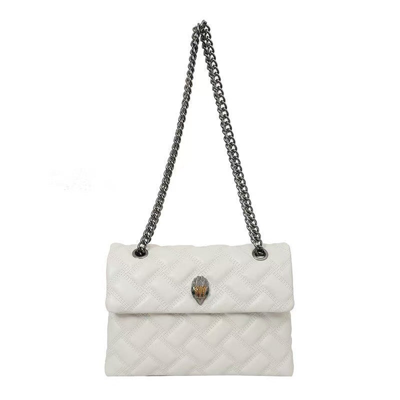 Women's Large Capacity Plaid Rhombic Bag