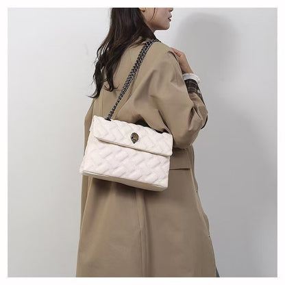 Women's Large Capacity Plaid Rhombic Bag
