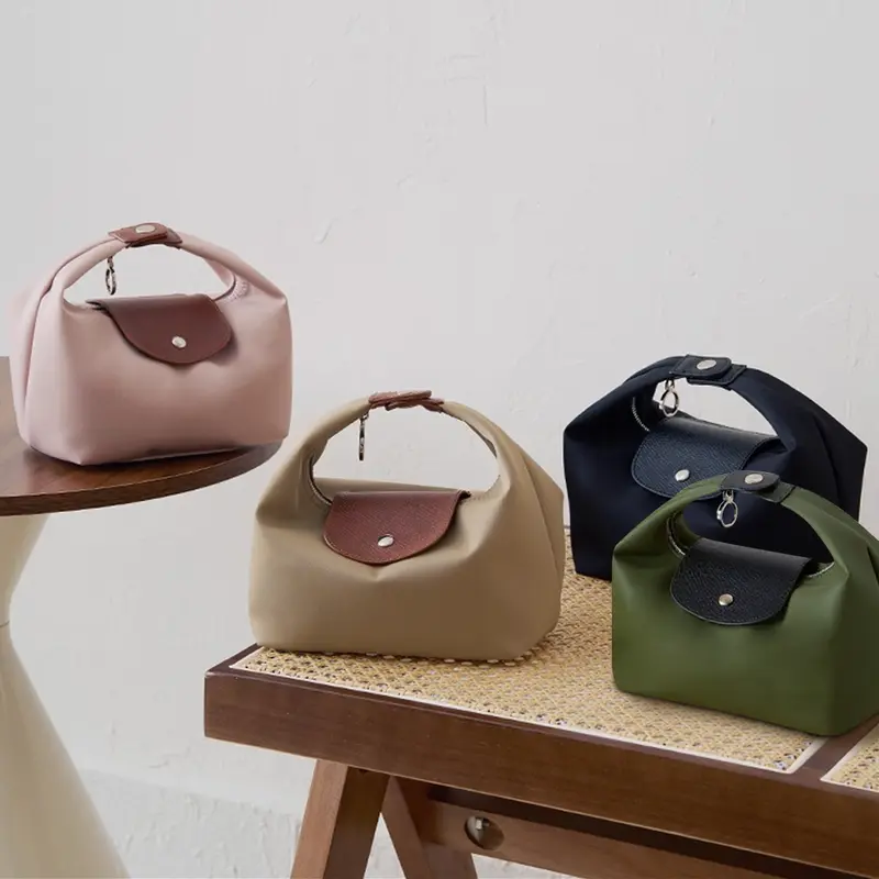 Fashion Crescent Bag Lightweight Durable Nylon Handbag