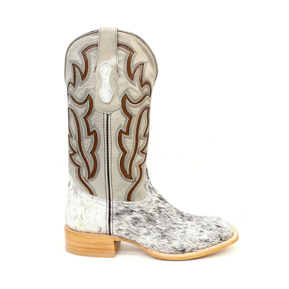 Hair-On Cowhide Boots