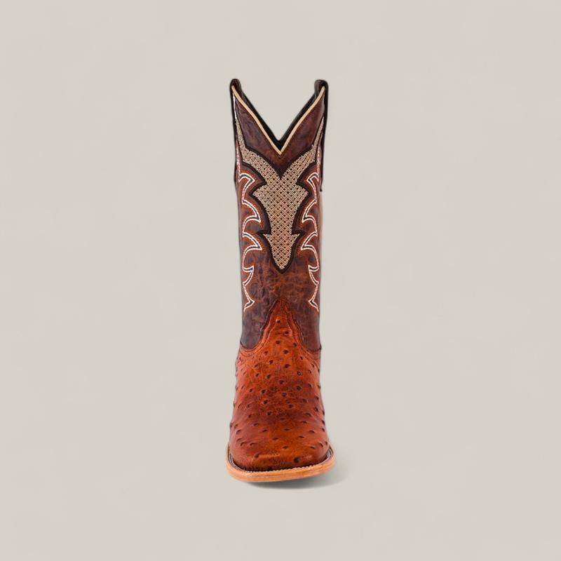 Thompson - Brick - Square Toe Mens Boots