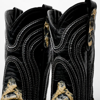 Eclipse/Orix Jumbo Pirarucu Leather Boots - Square Toe