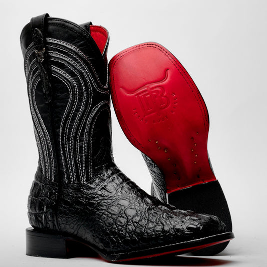 Black Western Boots - Square Toe