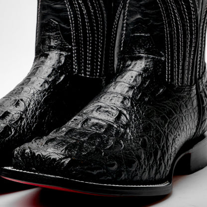 Black Western Boots - Square Toe