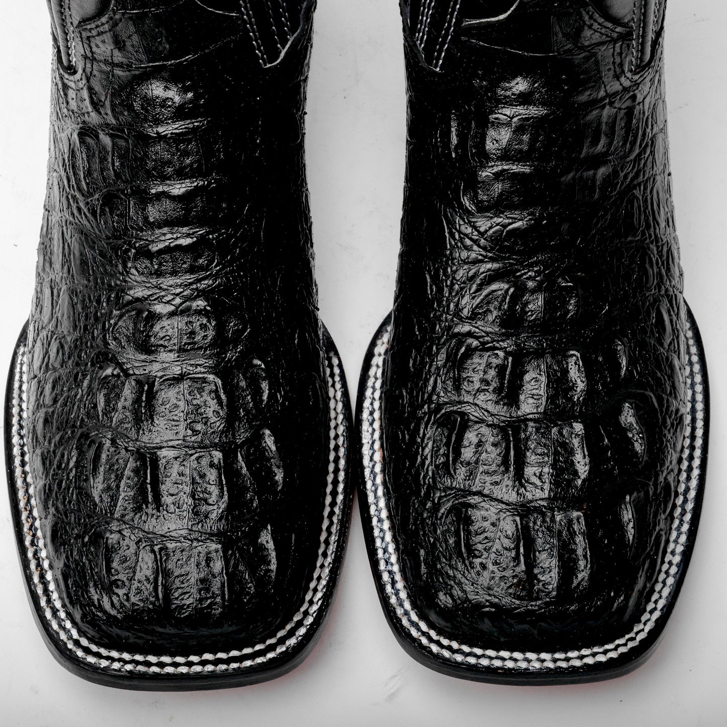 Black Western Boots - Square Toe
