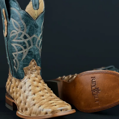 Ave Print Orix Blue Jean Boots