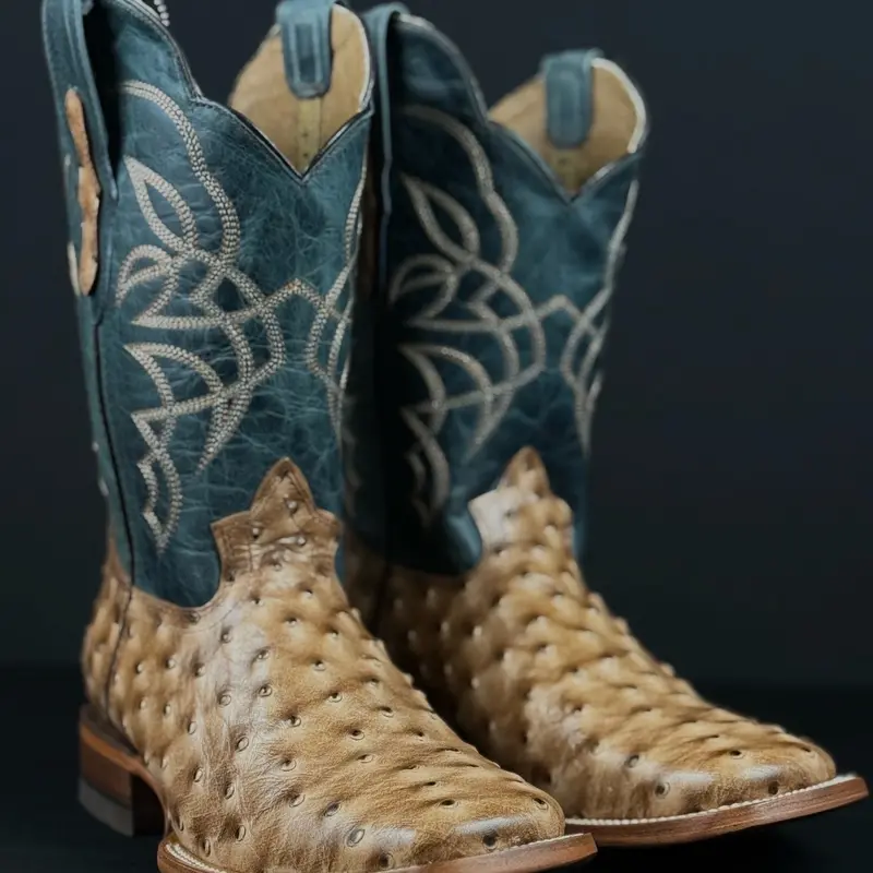 Ave Print Orix Blue Jean Boots