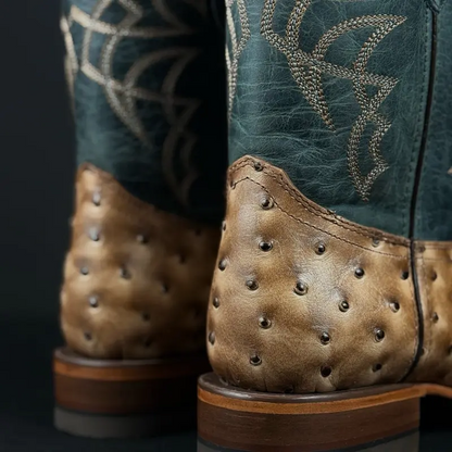 Ave Print Orix Blue Jean Boots