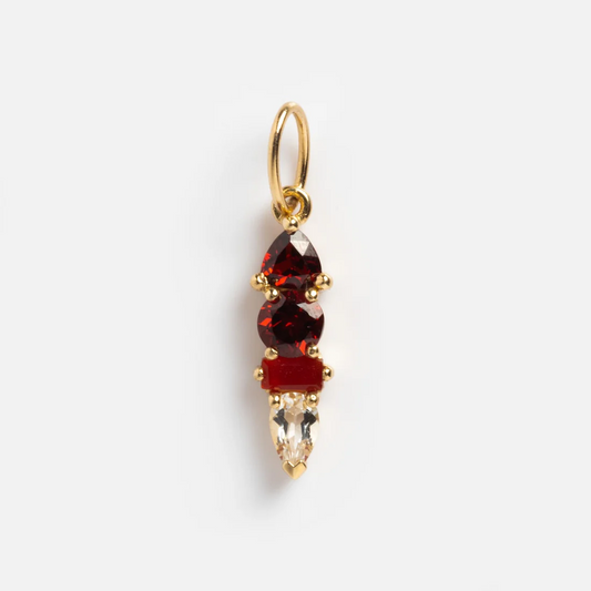 Ombre Birthstone Charm