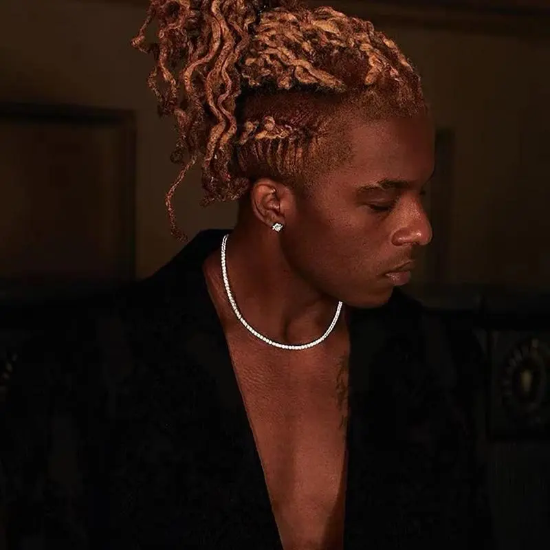 Simulated Diamond Tennis Necklace