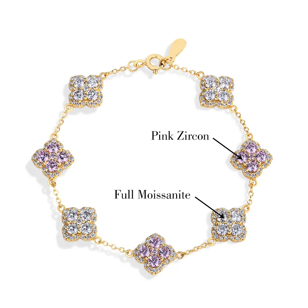 Synthetic Moissanite Bracelet