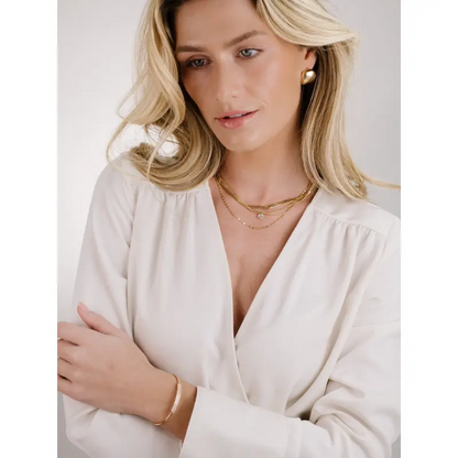 All the Chains Layered Necklace