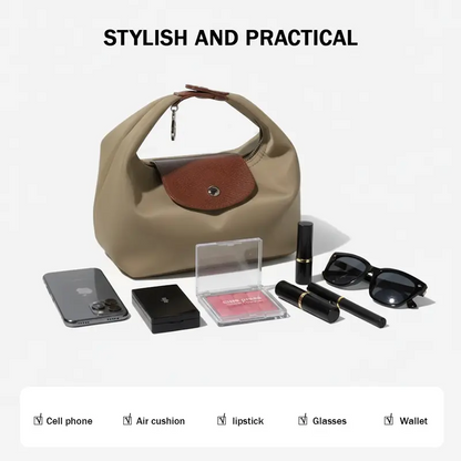 Fashion Crescent Bag Lightweight Durable Nylon Handbag