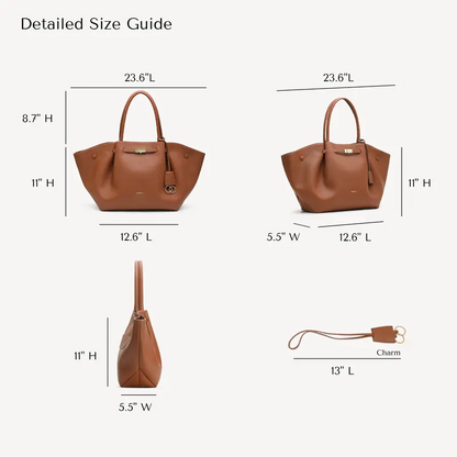 Elegant PU Leather Tote Bag