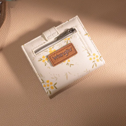 Womens Small Wallet Bifold RFID Credit Card Holder with Multiple Credit Card Slots
