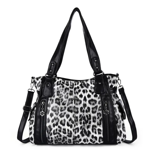 Spacious PU Casual Shoulder Bag