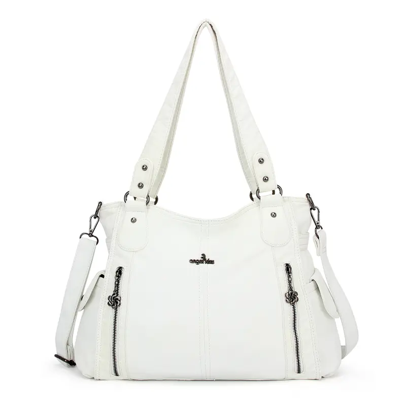 Spacious PU Casual Shoulder Bag