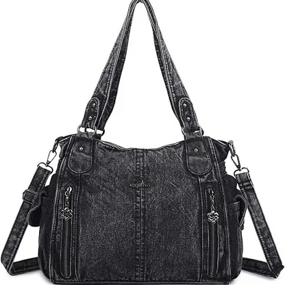 Spacious PU Casual Shoulder Bag
