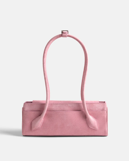 Light Pink Suede Bag