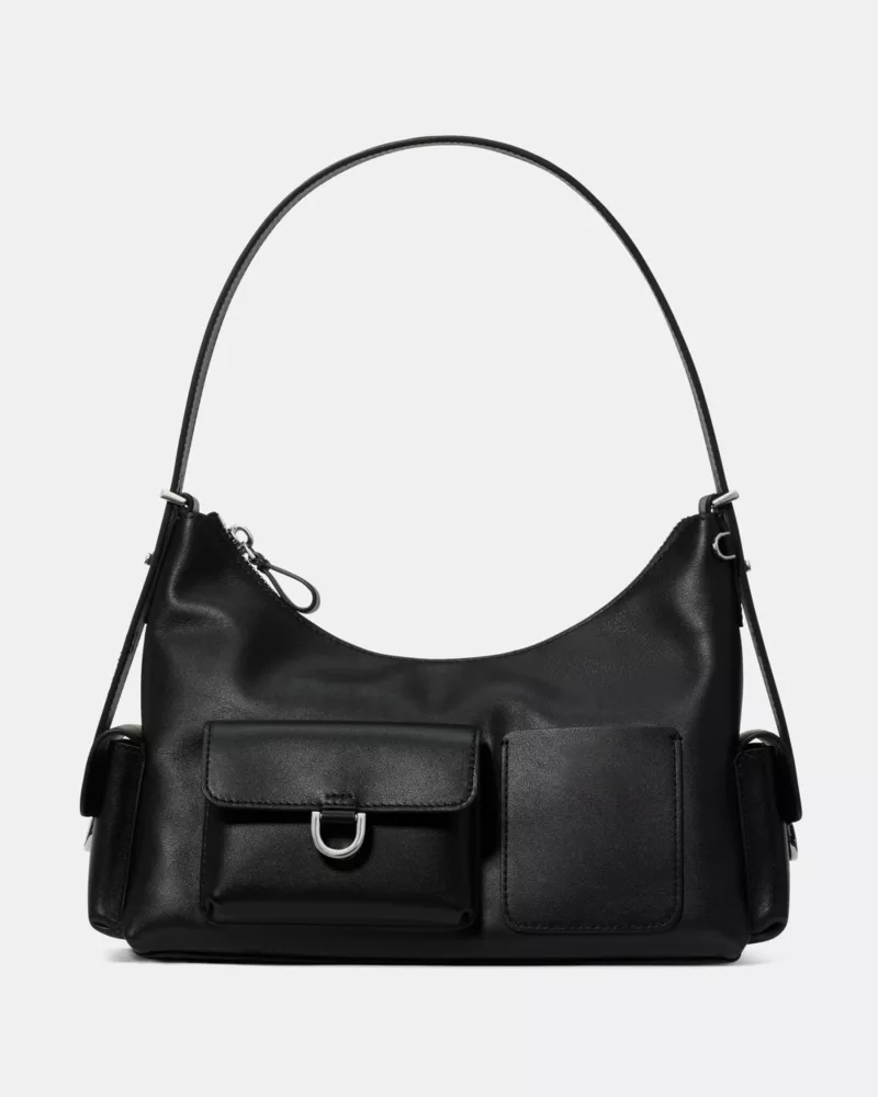 Cargo Shoulder Bag - Black
