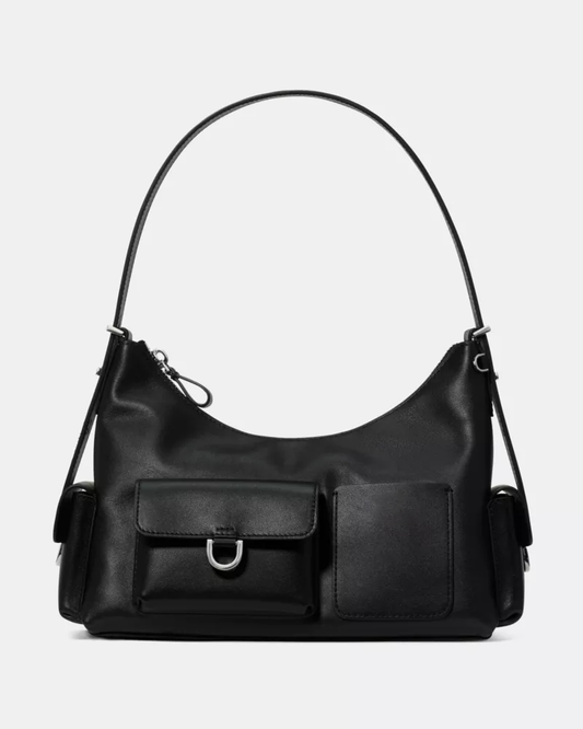 Cargo Shoulder Bag - Black