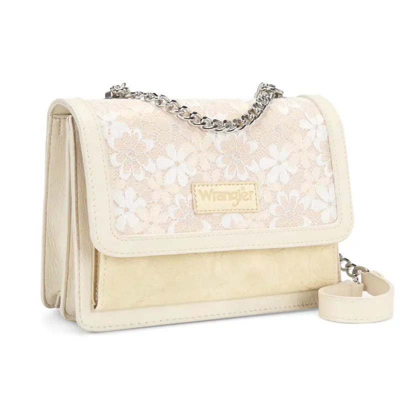 Women's Crossbody Bag - Quilted Flap Shoulder Purse