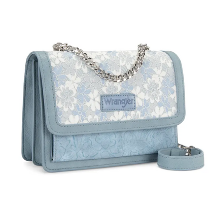 Women's Crossbody Bag - Quilted Flap Shoulder Purse