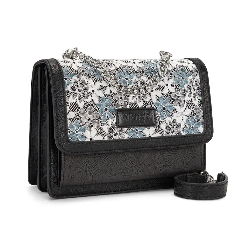 Women's Crossbody Bag - Quilted Flap Shoulder Purse