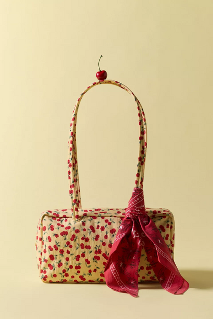 Nylon Bowler Bag Cherry Land