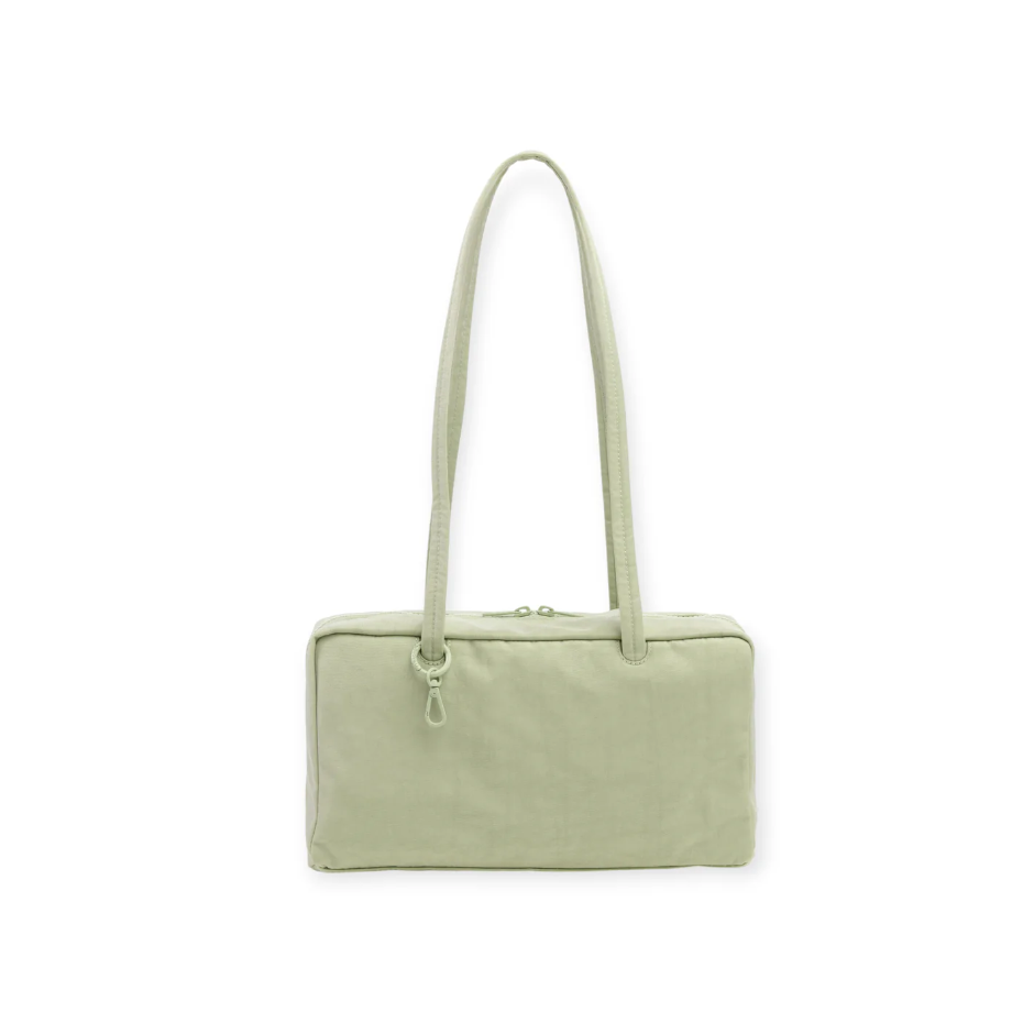 Nylon Bowler Bag - Celadon