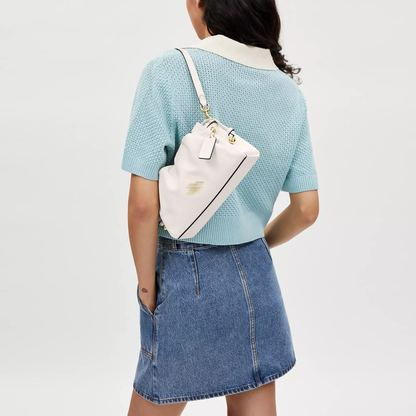 Faye Shoulder Bag With Ruching