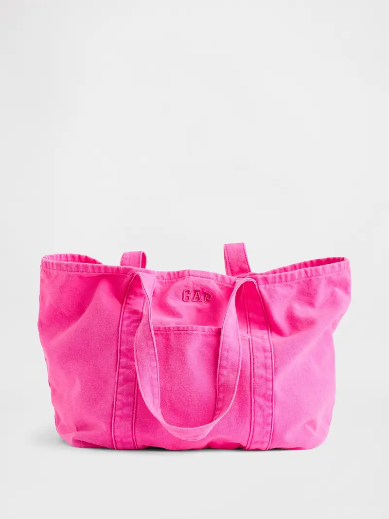 Women's Logo Cotton Tote Bag