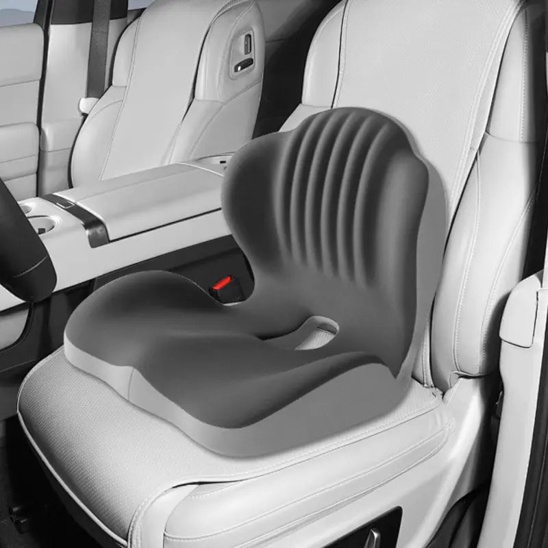 Ergonomic Memory Foam Seat Cushion with Lumbar & Back Support