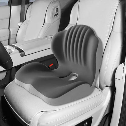 Ergonomic Memory Foam Seat Cushion with Lumbar & Back Support